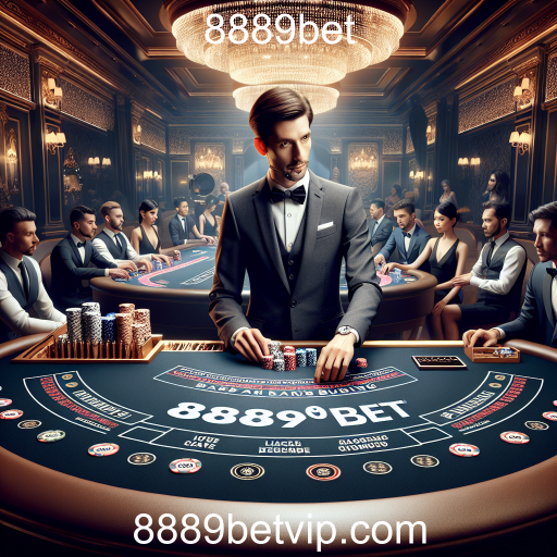 Experiência Imersiva nos Jogos Ao Vivo da 8889bet